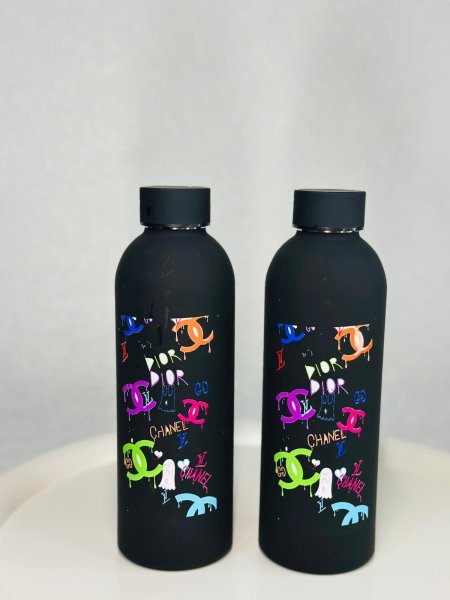 مطرة ثيرموس قصير Chanel \ Dior اسود